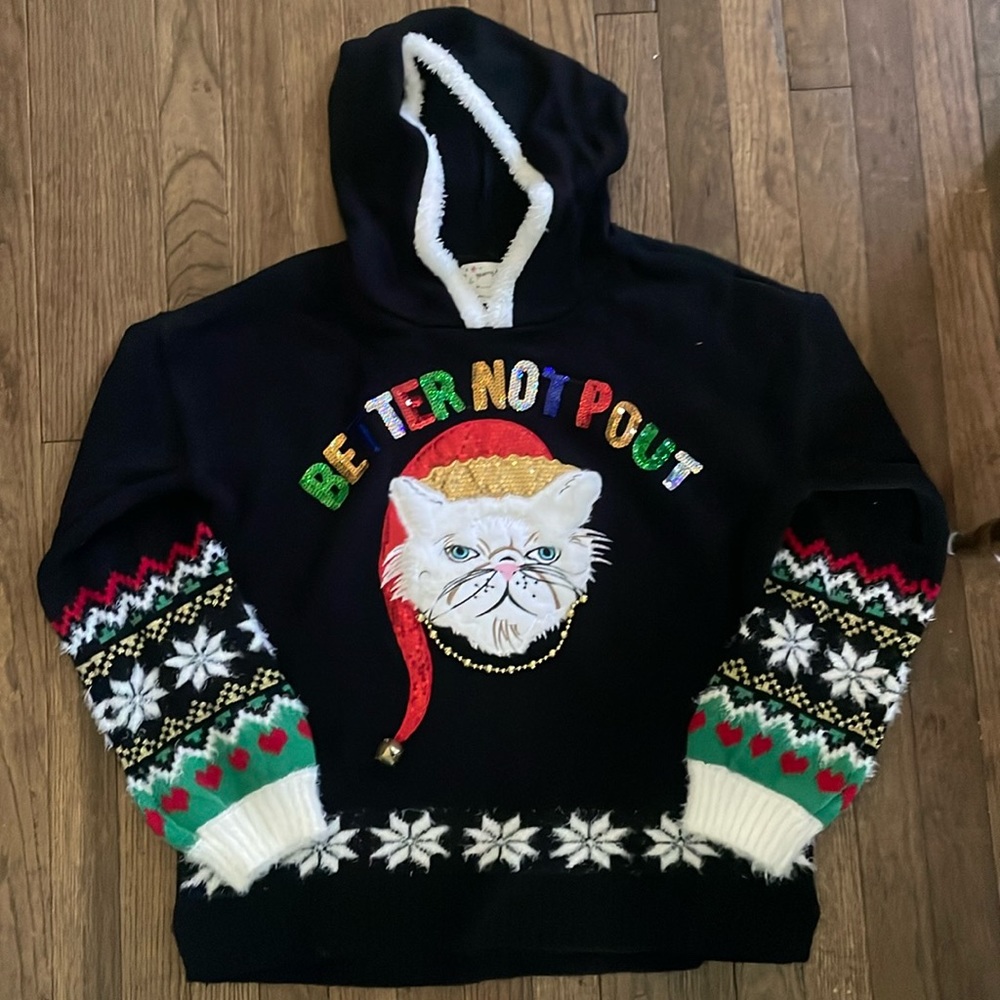 Grumpy Cat Christmas sweater